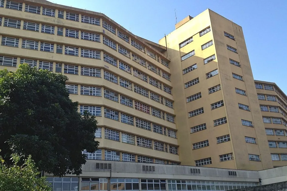 Referência visual de fachada ou unidade: Hospital Heliópolis